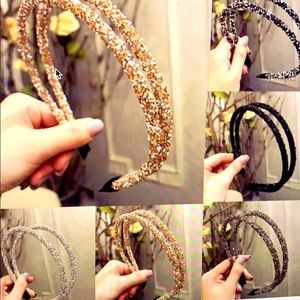 SALE 2 for 18… Mix & Match! Crystal Soft Double Attached Rhinestone Headband.